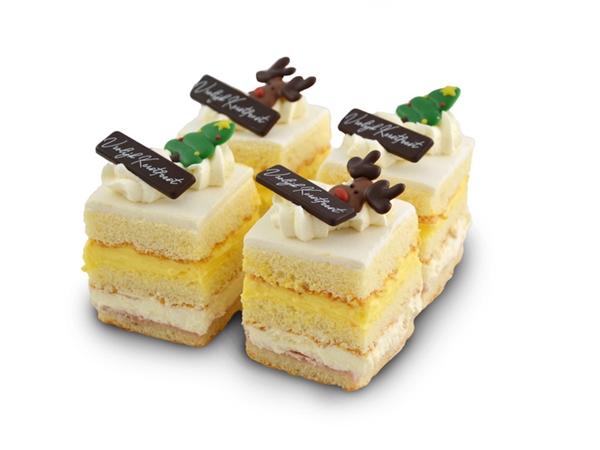 Petit four kerst